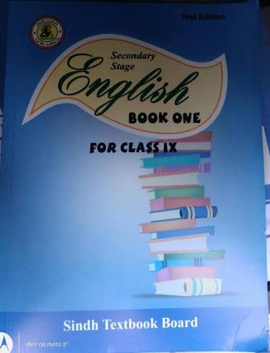 9th Class English Book English Medium